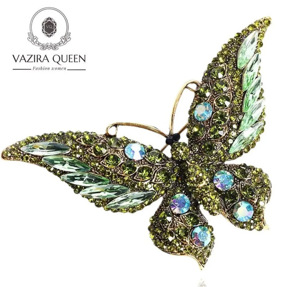 VQ Butterfly Brooch - Picture 1 of 4